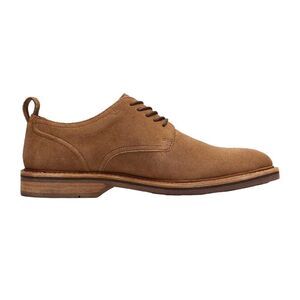 Clarks Mens Aldwin Suede Lace Up Derby Shoes / Tan